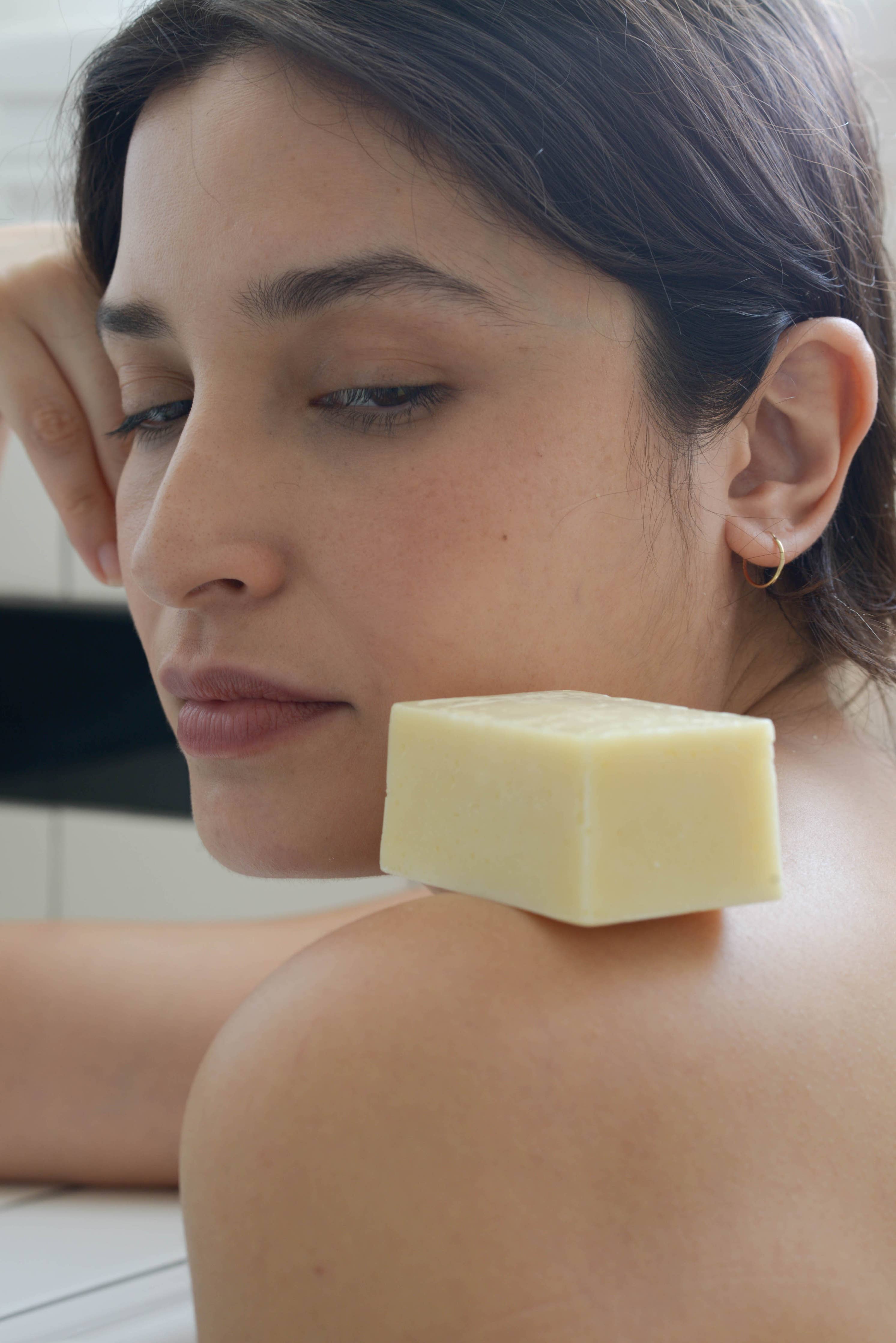 Violet and Lemon Basil Milk Soap - Regenerative Tallow®- 4.9