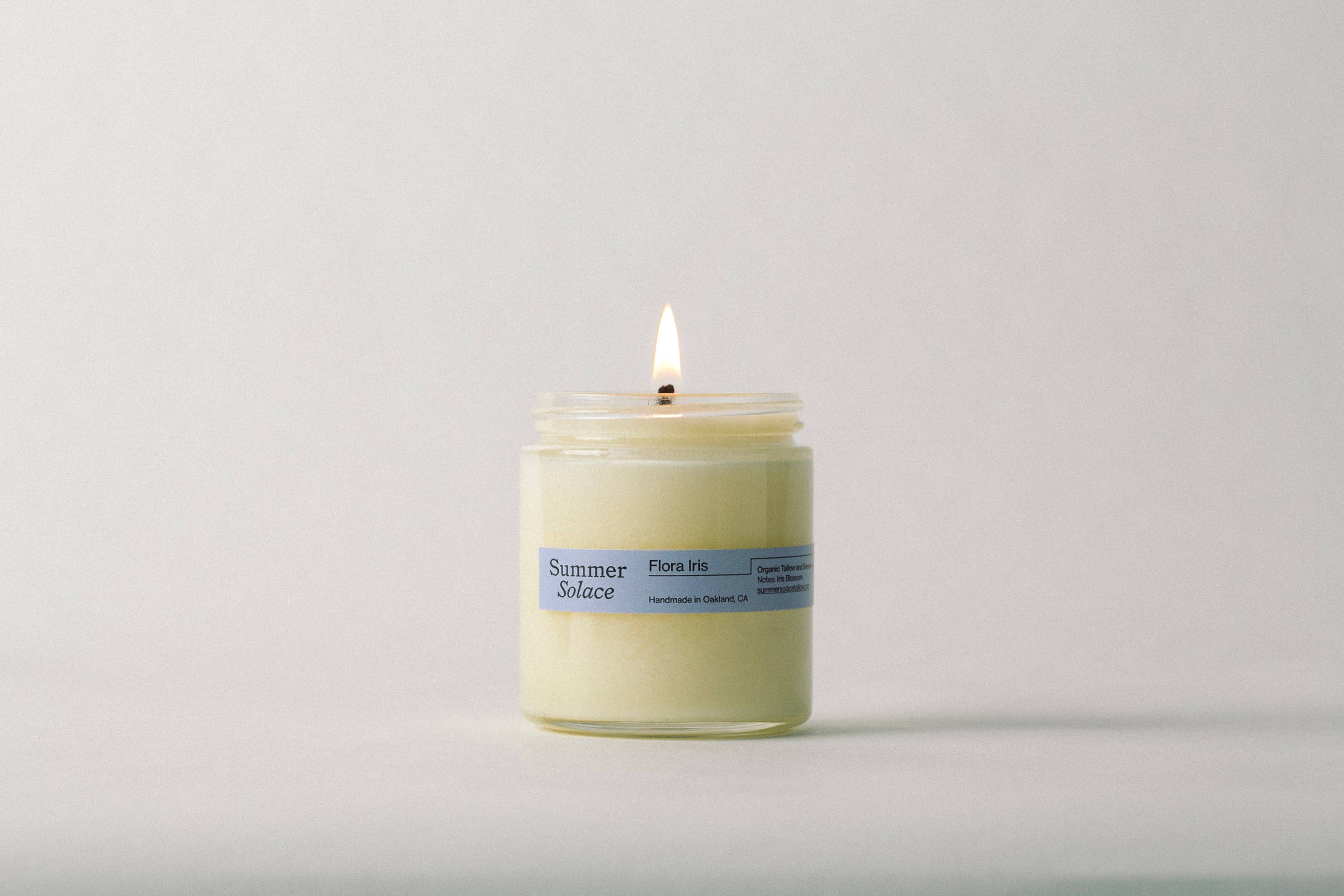 Flora Iris Candle - Regenerative Tallow®- 4 oz