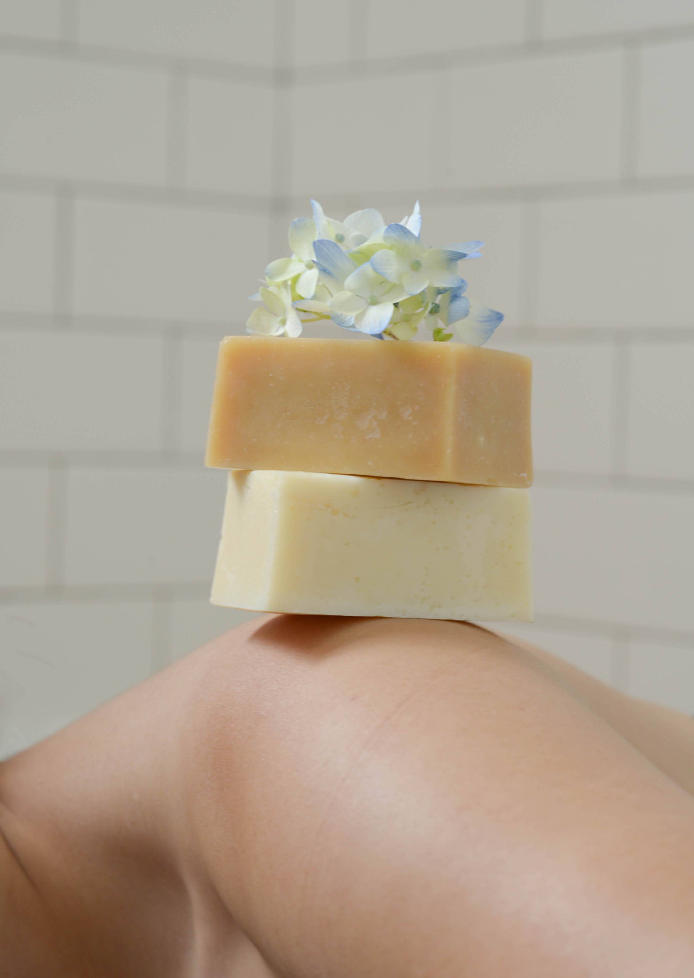 Violet and Lemon Basil Milk Soap - Regenerative Tallow®- 4.9