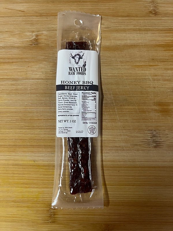Beef Honey BBQ Jerky - Sausages