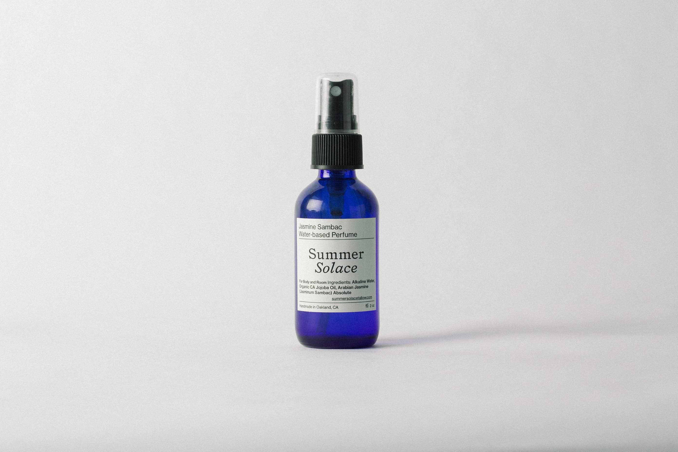 Jasmine Sambac and Rose Ormus Water-Based Perfume- 2 oz