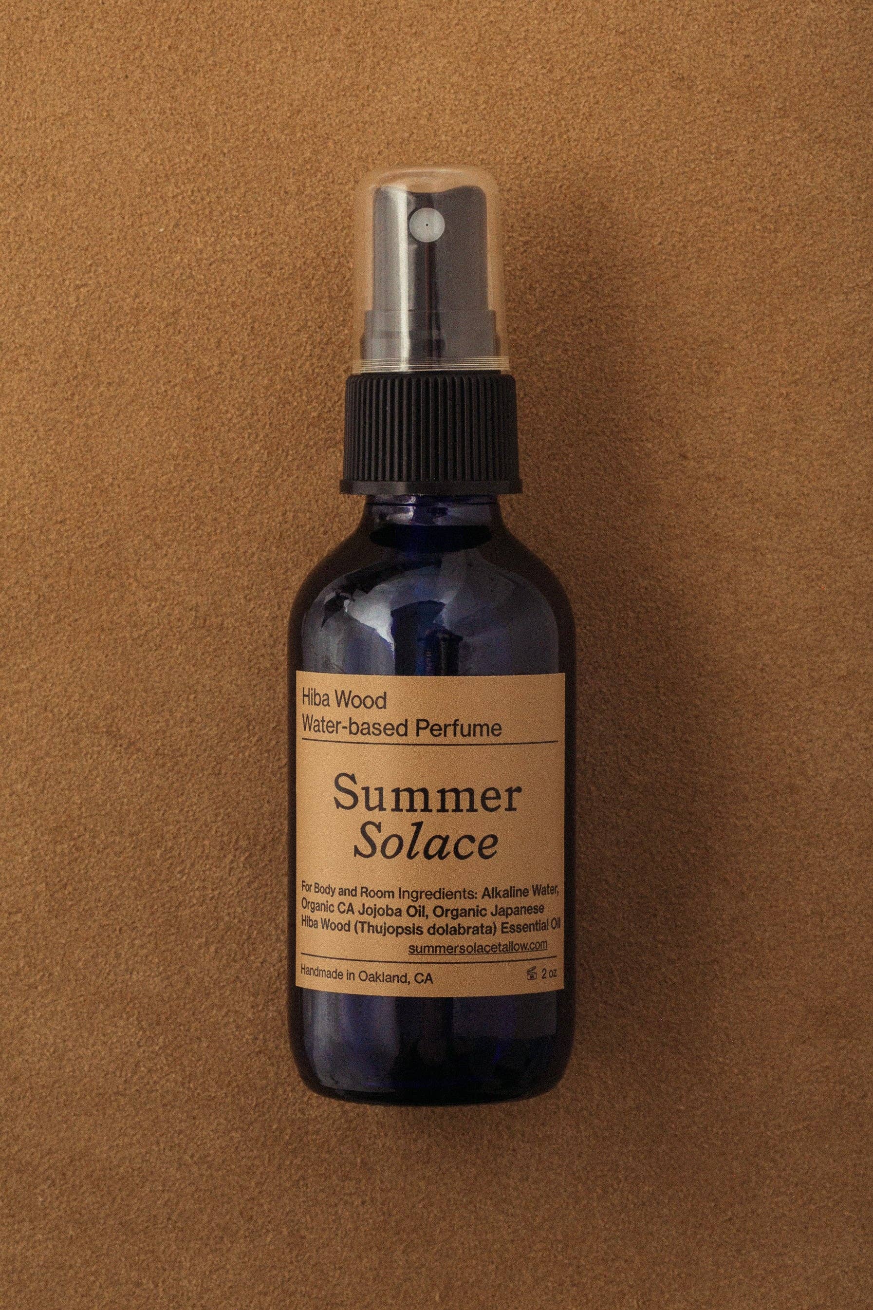 Hiba Wood (with Gold Ormus) Water-Based Perfume Mist- 2 oz