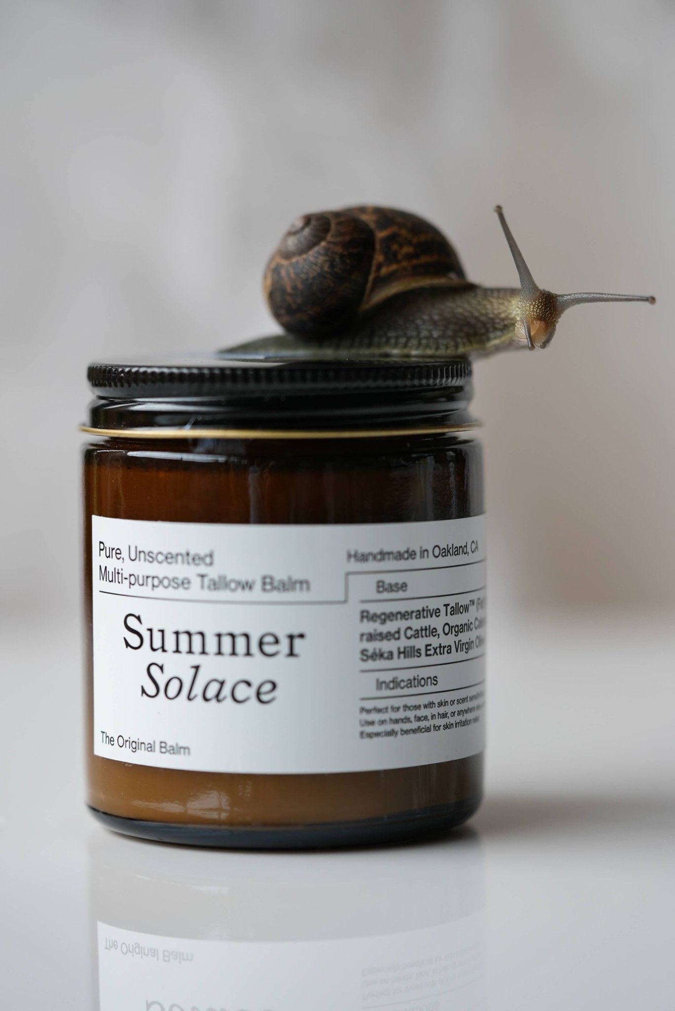 Pure Unscented Balm - 4 oz - Regenerative Tallow® - Curations