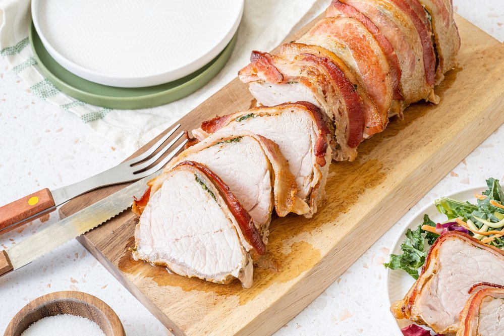 Bacon Wrapped Ibérico Tenderloin - Wanted Raw Foods