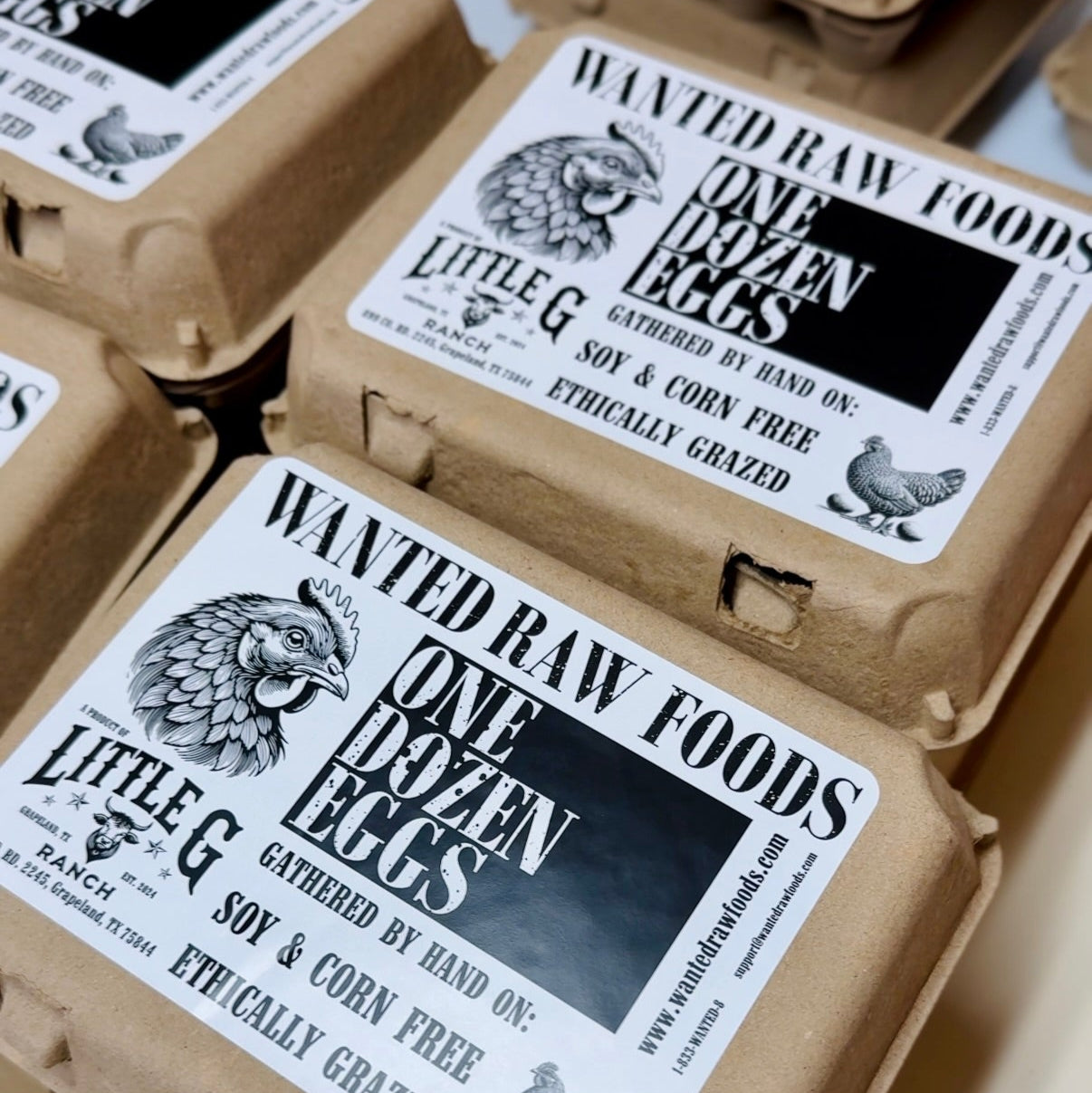 Dozen Eggs Packaged In Carton (Closed)