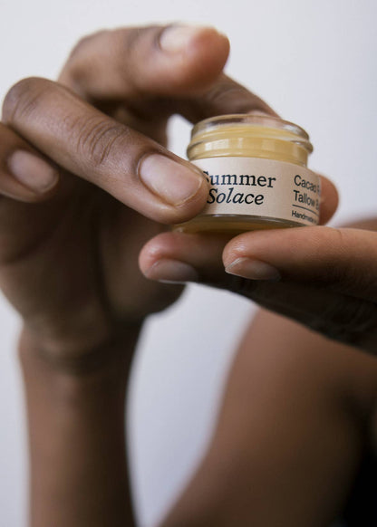 Cacao Rose Cuticle, Lip, & Brow Balm - .25 oz - Curations