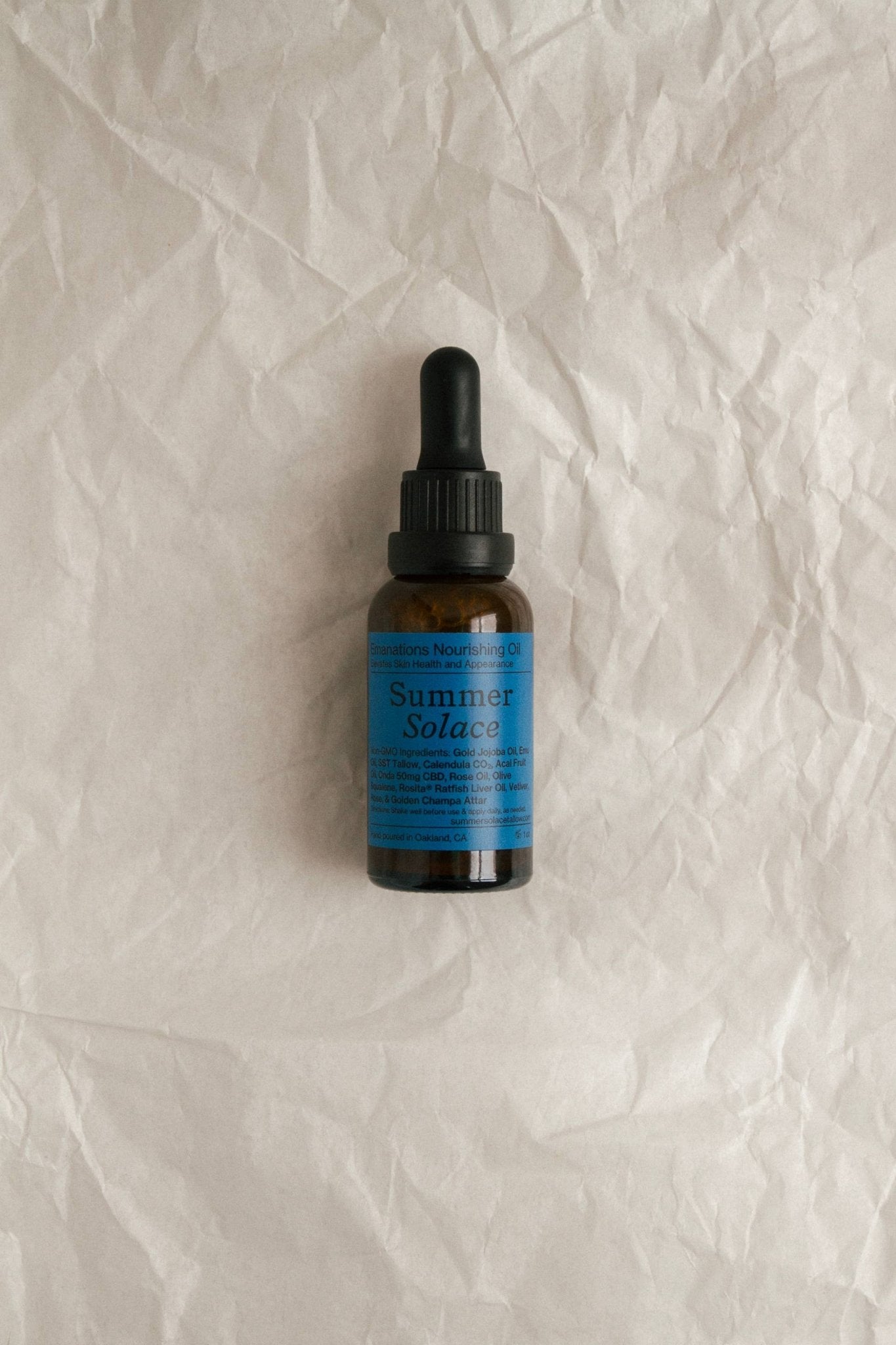 Emanations Nourishing Face and Hair Oil 1 oz - Curations