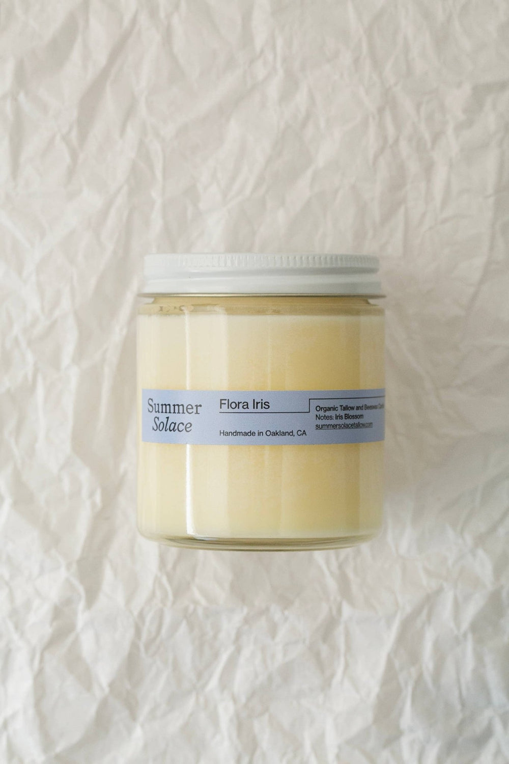 Flora Iris Candle - Regenerative Tallow®- 4 oz