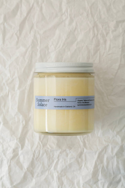 Flora Iris Candle - Regenerative Tallow® - 4 oz - Curations