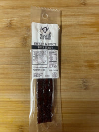 Smoked Beef Jerky, Sweet & Spicy